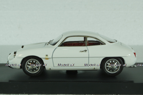 Alfa Romeo Giulietta SZ Street 1960 white, BG7161, Bang 1:43