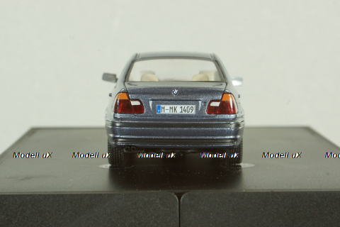BMW 328i sedan (E46) 1998, grey, Schuco 1:43