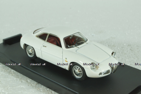 Alfa Romeo Giulietta SZ Street 1960 white, BG7161, Bang 1:43