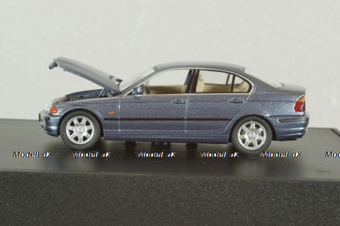 BMW 328i sedan (E46) 1998, grey, Schuco 1:43