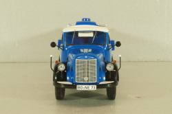 Mercedes-Benz L3500 truck with semi-trailer fuel tanker "Aral" 1937, blue/white, 18302, Premium Classixxs 1:43