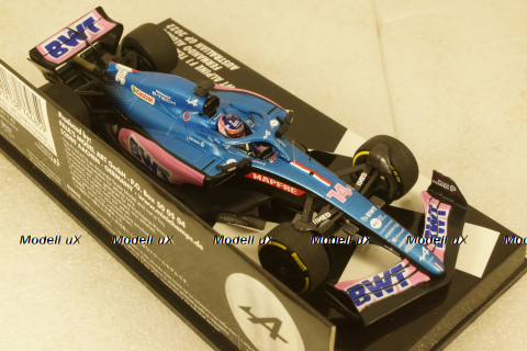 BWT Alpine F1 Team A522, Fernando Alonso, Australian GP 2022, 417220314, Minichamps 1:43