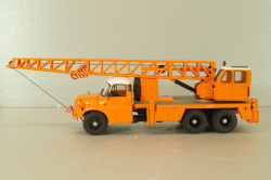 Tatra T148 crane truck 1976, orange, 12875, Premium Classixxs 1:43