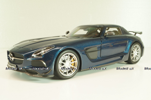 Mercedes-Benz SLS AMG Black series 2013, blue metallic, 110033026, Minichamps 1:18