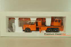 Tatra T148 crane truck 1976, orange, 12875, Premium Classixxs 1:43
