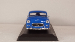 Mercedes racing Transporter, blue Wunder 1955, RAC342, IXO 1:43