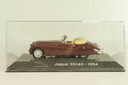 Jaguar XK 140 1954, brown, Altaya 1:43 Уценка!
