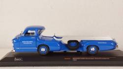 Mercedes racing Transporter, blue Wunder 1955, RAC342, IXO 1:43