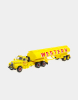 Mack series R, 1959 with semi-trailer tanker "Western Transport" 1966, yellow, American trucks, France, #16, Altaya 1:43