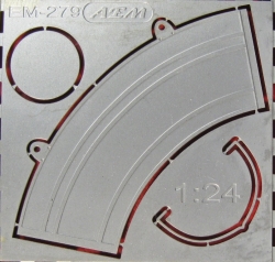 Фототравление Ведро 1:24, EM-279. 1:24