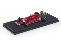 Ferrari 126 CX 1981 #27 Gilles Villeneuve, GP43-24A, GP Replicas 1:43