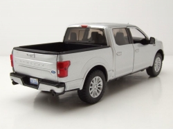 Ford F-150 Limited Crew Cab silver, MotorMax 1:24