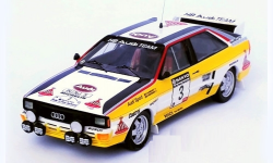 Audi Quattro, No.3, HB Audi team, Rallye New Zealand, S.Blomqvist/B.Cederberg 1984, Trofeu 1:43