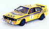 Audi quattro, No.1, 555, Rallye Hong Kong - Peking, S.Blomqvist/B.Berglund 1986, Trofeu 1:43