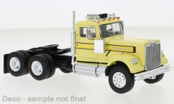 White Western Star 4864, yellow, 1970, TR161.22, IXO 1:43
