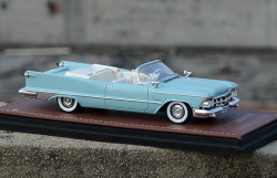 Imperial Crown Convertible Open top 1959 Normandy Blue, GLM Models 1:43