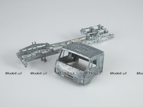 Сборная модель КАМАЗ-65225 (рестайлинг) седельный тягач, 1457AVD, AVD Models 1:43