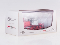 Трактор Т-150 гусеничный красный/белый, SSM8010