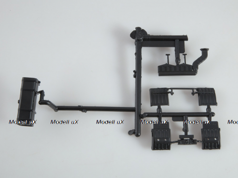 Сборная модель КАМАЗ-65225 (рестайлинг) седельный тягач, 1457AVD, AVD Models 1:43
