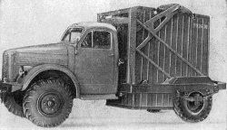 Газ-63 КВ5-63 Автомобиль-контейнеровоз, TruckTyr 1:43