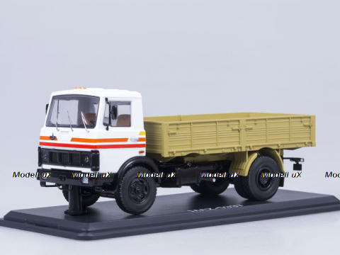 МАЗ-5337 бортовой Автоэкспорт (ранний), SSM1174, SSM 1:43	
