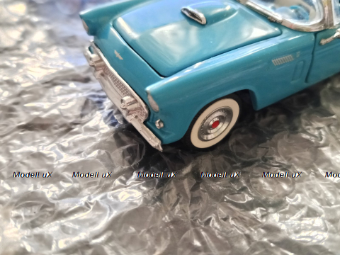 Ford Thunderbird 1956, blue, Franklin Mint 1:43