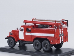 ЗИЛ 157К ПМЗ-27 белые полосы без надписей, SSM1067 1:43