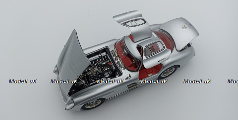 Mercedes 300 SLR Coupe, 1955, red interior, CMC 1:18