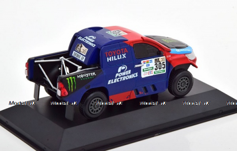Toyota Hilux No.305, Rally Dakar Roma/Haro 2017, Premium Collectibles Rally 1:43
