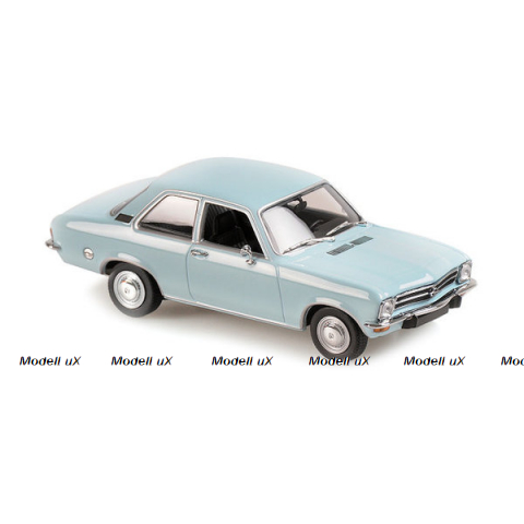 Opel Ascona 1970 Light Blue, 870040001, Minichamps 1:87