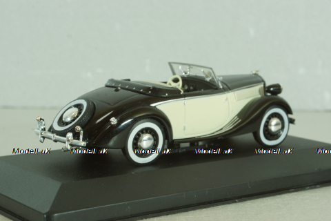 Opel Super 6 1937, black/beige, WB104, WhiteBox 1:43