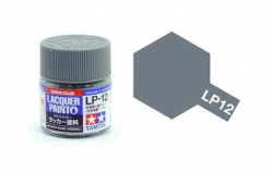 Нитро-краска LP12 серая матовая, Tamiya LP-12