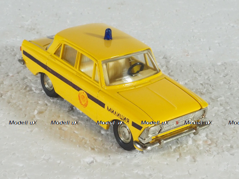 Москвич-412, А8, милиция ГАИ, Тантал/Радон 1:43