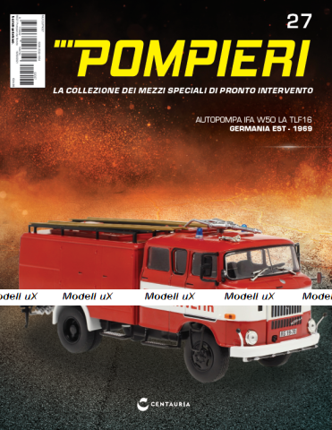 IFA W50 LA TLF16 - Germany 1969, Pompieri Italy collection #27 1:43