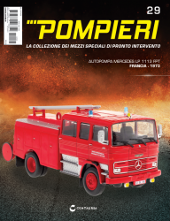 MERCEDES LP 1113 FPT - Francia 1973, Pompieri Italy collection #29 1:43