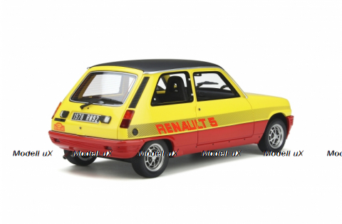 Renault 5 TS Monte Carlo 1978 Jaune Tournesol, OT891, OttoMobile 1:18