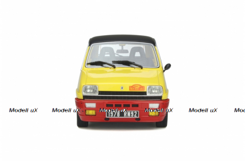 Renault 5 TS Monte Carlo 1978 Jaune Tournesol, OT891, OttoMobile 1:18