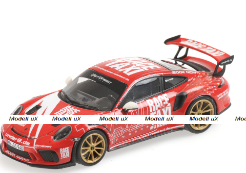 PORSCHE 911 (991.2) GT3RS - 2019 - INDISCHROT - GETSPEED RACE TAXI, 155068227, Minichamps 1:18