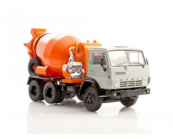КАМАЗ-5511 бетоносмеситель СБ-92 1977,  SSM1457, SSM 1:43