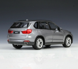 BMW X5 (F15) metallic-grey, 24052, Welly 1:24