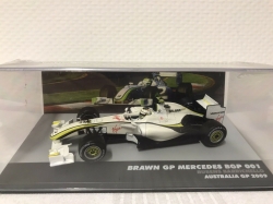 Mercedes Brawn BGP 001 #23 Rubens Barrichello Australia GP Formula 1 2009, Altaya 1:43