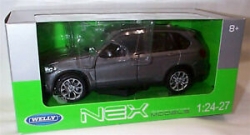 BMW X5 (F15) metallic-grey, 24052, Welly 1:24