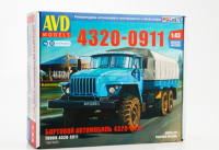 Урал-4320-0911 бортовой, 1397AVD, AVD Models 1:43