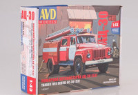 АЦ-30(53) пожарная автоцистерна на шасси Газ-53, кит, 1263AVD, AVD 1:43