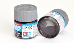 Краска лаковая Light Gun Metal (светлая стальная), Tamiya LP-20