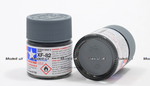 Акриловая матовая краска Ocean Gray, Tamiya XF-82