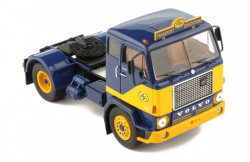 Volvo F88 Tractor Truck 2-ASSI 1971 yellow blue, TR034, IXO 1:43