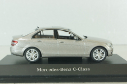 Mercedes C200 (W204) 2007, silver, B66962371, Schuco 1:43