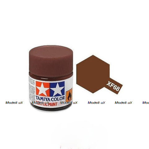 Краска матовая акриловая (Nato brown), Tamiya XF-68