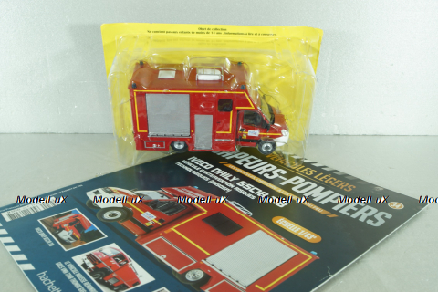 Iveco Daily 65C18 TIB, véhicule d'intervention risques technologiques (ENSOSP), Sapeurs-Pompiers №34, Altaya 1:43 С журналом!